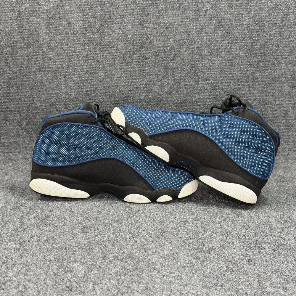 Jordan 13 Retro Basketball Shoes Men's Size 11.5‎ Brave Blue Athletic Sneakers